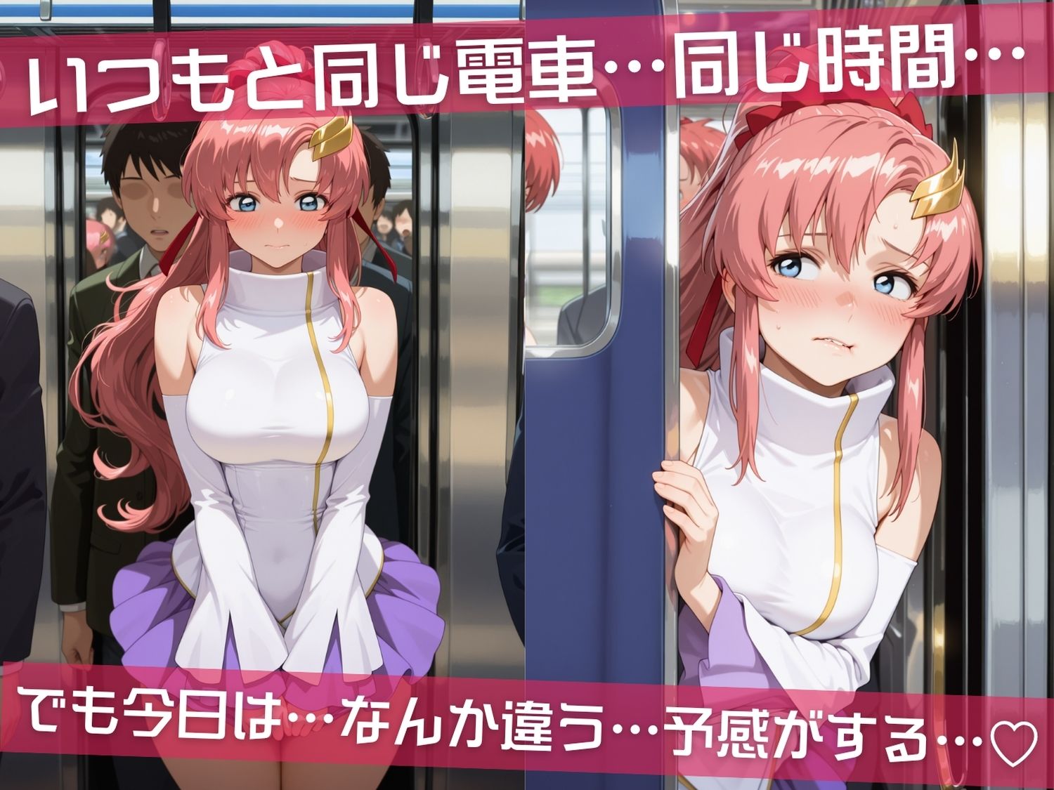 満員電車痴●地獄 ガ●ダムSEED〜 電車編 〜 サンプル1